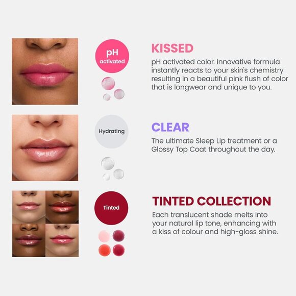 Brand New Lip Oil Rehab Serum - Color Changing Lip Oil from Clear to Pink - PH-a - Picture 6 of 8